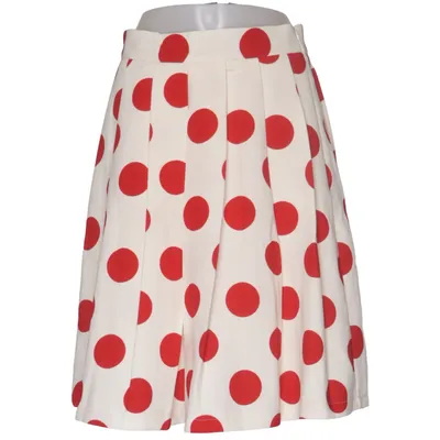 Jupe (Blanc, Rouge) de Smashed Lemon Polyester
