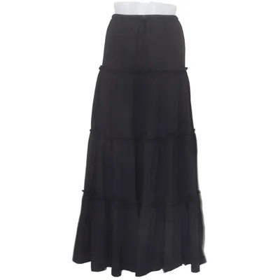 Jupe longue (Noir) de Bik Bok Élasthane, Coton biologique, Viscose