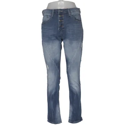 Jeans (Blå) från Place du Jour Bomull, Elastan