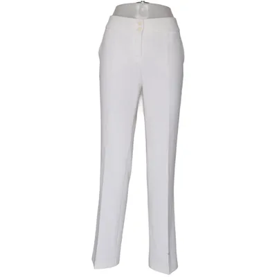 Kostymbyxor (Vit) från Line Collection Elastan, Polyester, Viskos