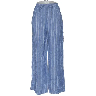 Palazzo pants (Blue, White) from Gina Tricot Linen