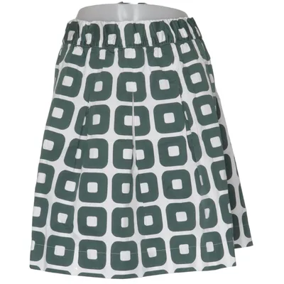 Jupe (Vert, Blanc) de Boden Coton