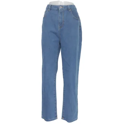 Spijkerbroek (Blauw) van Boohoo Blue Katoen