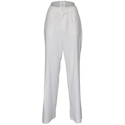 Suit pants (White) from Aéryne Elastane, Polyester, Wool