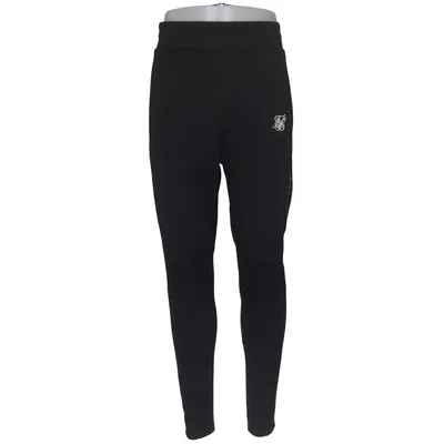Sportleggings (Zwart) van SikSilk Elastaan, Polyester