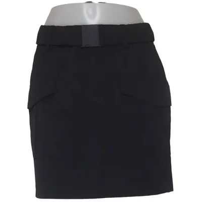 Skirt (Gray) from Yaya Women Cotton, Polyester