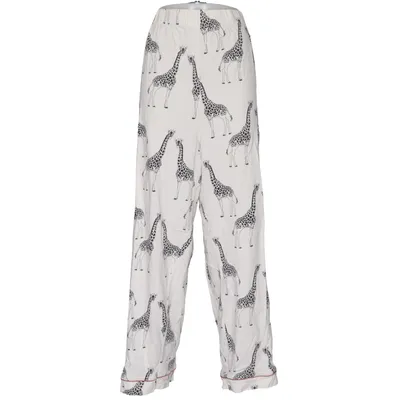 Pantalon de pyjama (Noir, Blanc) de Chelsea Peers Coton biologique