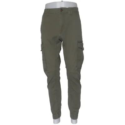 Cargobyxor (Grön) från Jack & Jones Jeans Intelligence Bomull, Elastan