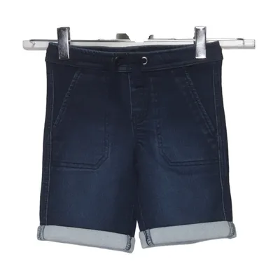 Short en jean (Bleu) de Zebralino Coton, Élasthane, Polyester