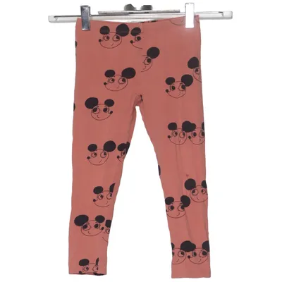 Leggings (Pink, Sort) fra Mini Rodini Bomuld, Elastan
