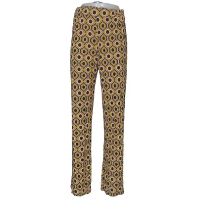 Pants (Yellow, Multicolored) from Bialcon Elastane, Viscose