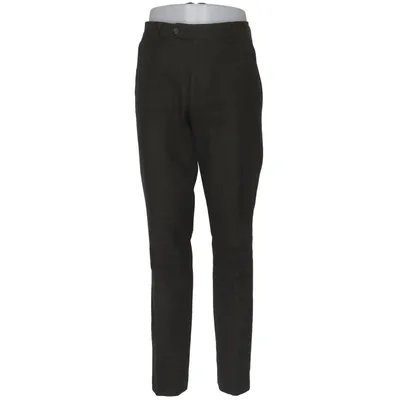 Kostuumbroek (Groen) van Gianni Feraud Polyester, Wol