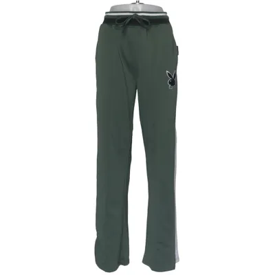 Pantalon de jogging (Vert, Blanc) de Playboy x Missguided