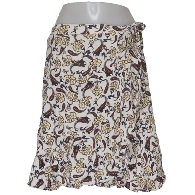 Wikkelrok (Wit, Meerkleurig) van Three Sixty Five Viscose