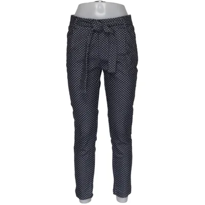 Pantalon (Bleu, Blanc) de Via Cortesa Élasthane, Polyamide, Viscose