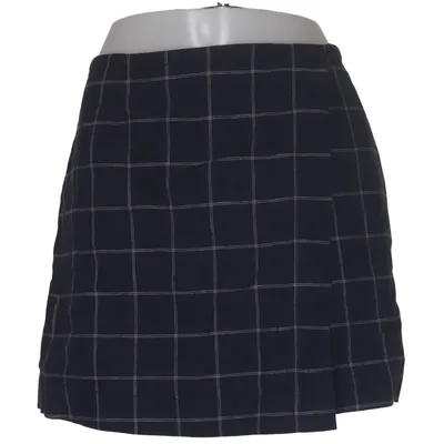 Kjol (Blå) från Uniqlo Bomull, Linne, Polyester