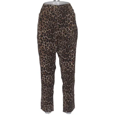 Broek (Bruin, Zwart) van BPC Selection Katoen, Elastaan