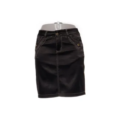 Jeanskjol (Svart, Guldfärgad, Flerfärgad) från Jeanswear Bomull, Polyester