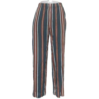 Palazzo broek (Blauw, Bruin, Wit) van Oysho Linnen, Viscose
