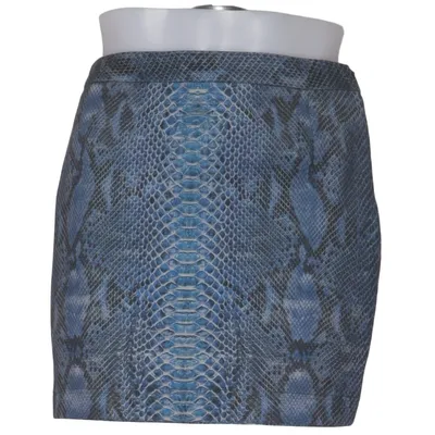 Nederdel (Blå, Sort) fra Barbara Bui Elastan, Polyamid, Viscose