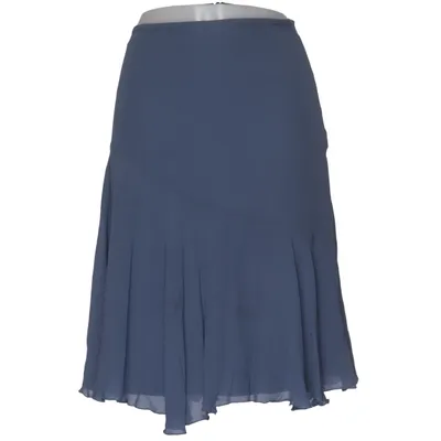 Jupe (Bleu) de Blunauta Soie