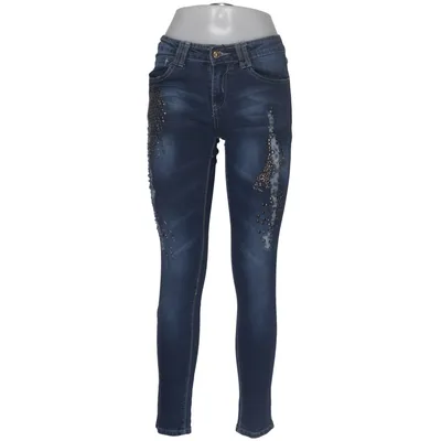 Spijkerbroek (Blauw) van Diablo.Z Katoen, Elastaan, Polyester