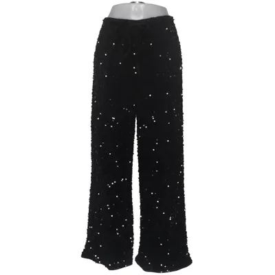 Pantalon patte d'éléphant (Noir) de Shein Élasthane, Polyester