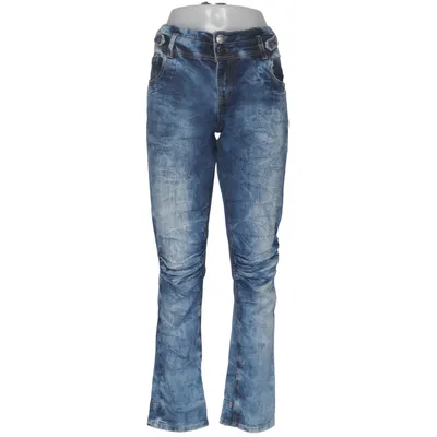 Spijkerbroek (Blauw) van Tokyo Rose Katoen, Elastaan