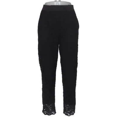 Pantalon (Noir) de The Kooples Acétate, Polyester, Soie