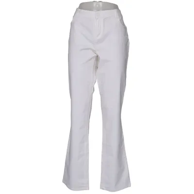Pantalon (Blanc) de Camaïeu Coton, Élasthane