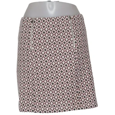 Jupe (Blanc, Noir, Orange) de New Look Tall Coton, Élasthane, Polyester