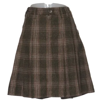 Kjol (Grön, Brun) från Signal Clothing Bomull, Polyester, Ull