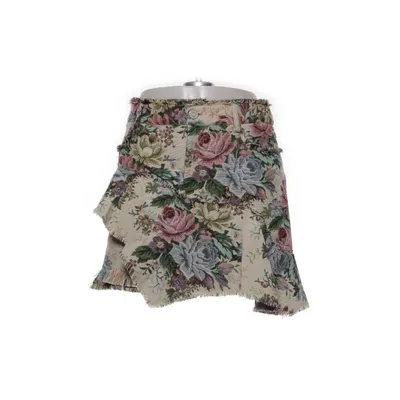 Kjol (Flerfärgad) från Zara Woman Bomull, Polyester, Viskos