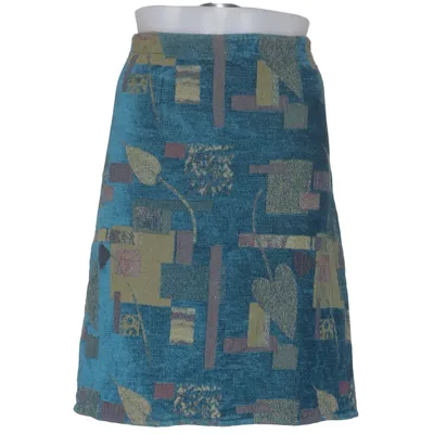 Skirt (Blue, Green, Multicolored) from Milieu Cotton, Polyester, Viscose