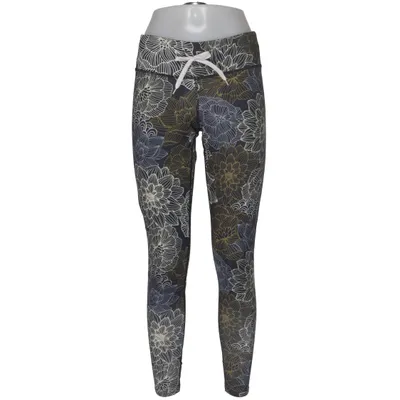 Sports tights (Black, Yellow, Multicolored) from OTP Yoga Elastane, Polyester
