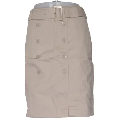 Jupe (Beige) de ESPRIT Collection Acétate, Coton, Élasthane