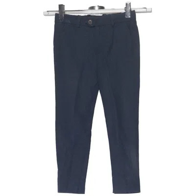 Kostymbyxor (Blå) från H&M Bomull