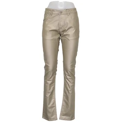 Jean (Beige) de L'ecole National Coton, Élasthane, Polyester