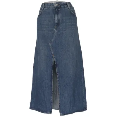 Denim skirt (Blue) from Zara Cotton