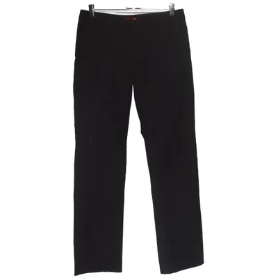 Suit pants (Black) from Fitz Cotton, Polyester