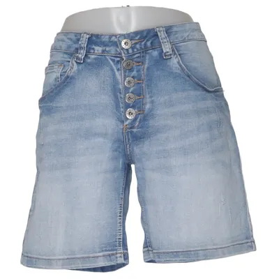 Jeansshorts (Blå) från Denim Bomull, Elastan, Polyester