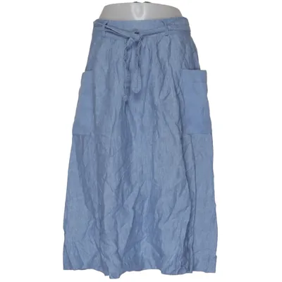 Skirt (Blue) from Jodhpur Linen