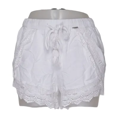 Short (Blanc) de BSB Collection Polyester, Viscose
