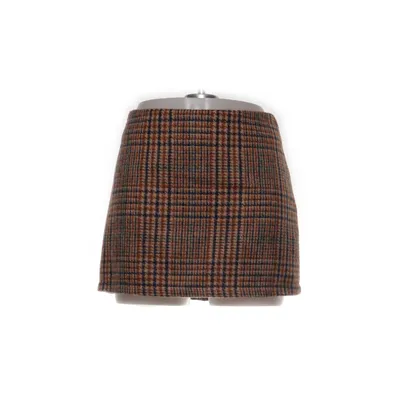 Kjol (Brun, Flerfärgad) från Brandy Melville Viskos