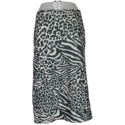 Långkjol (Grön, Vit) från Karen Millen Polyester