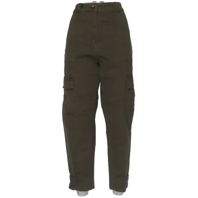 Cargo broek (Groen) van H&M Katoen, Elastaan