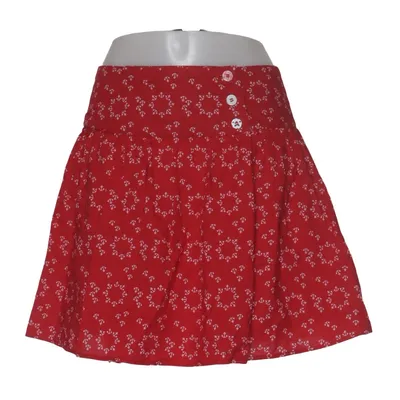 Skirt (Red, White) from Blendshe Cotton