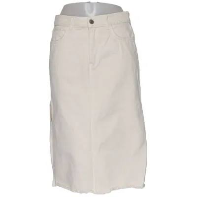Spijkerrok (Beige) van NLY Jeans Katoen