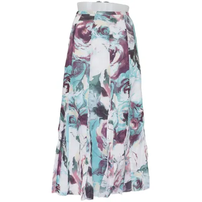 Skirt (White, Blue, Multicolored) from Verse