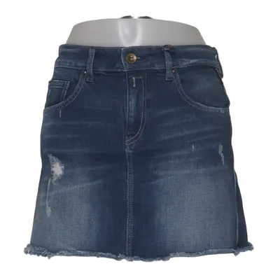 Denim skirt (Wa9201) from Replay Cotton, Elastane, Polyester